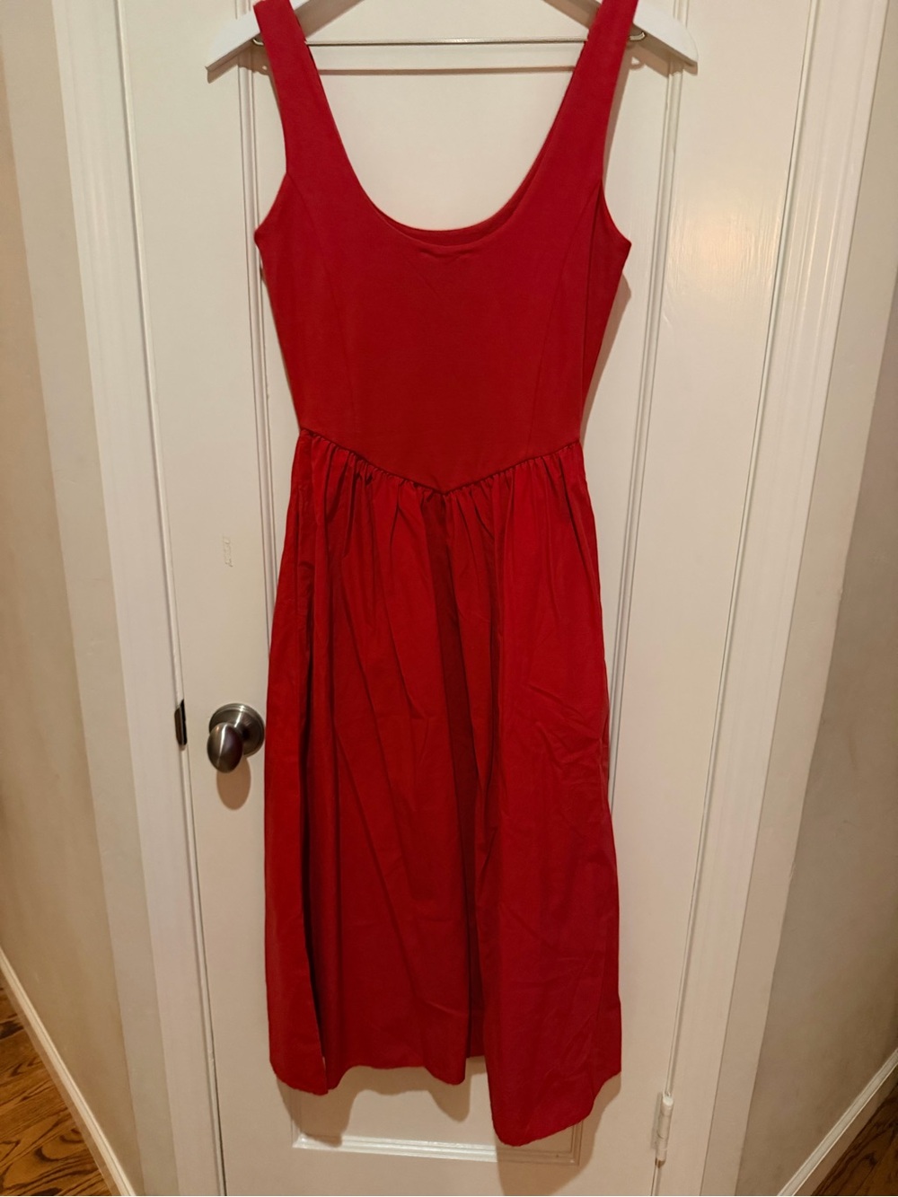 Nation LTD Coral-Pink Sleeveless Midi Dress - Picture 4 of 7